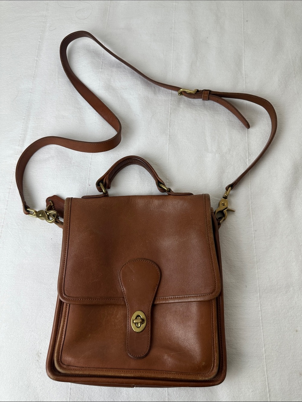 Coach 5130 Brown Leather bag